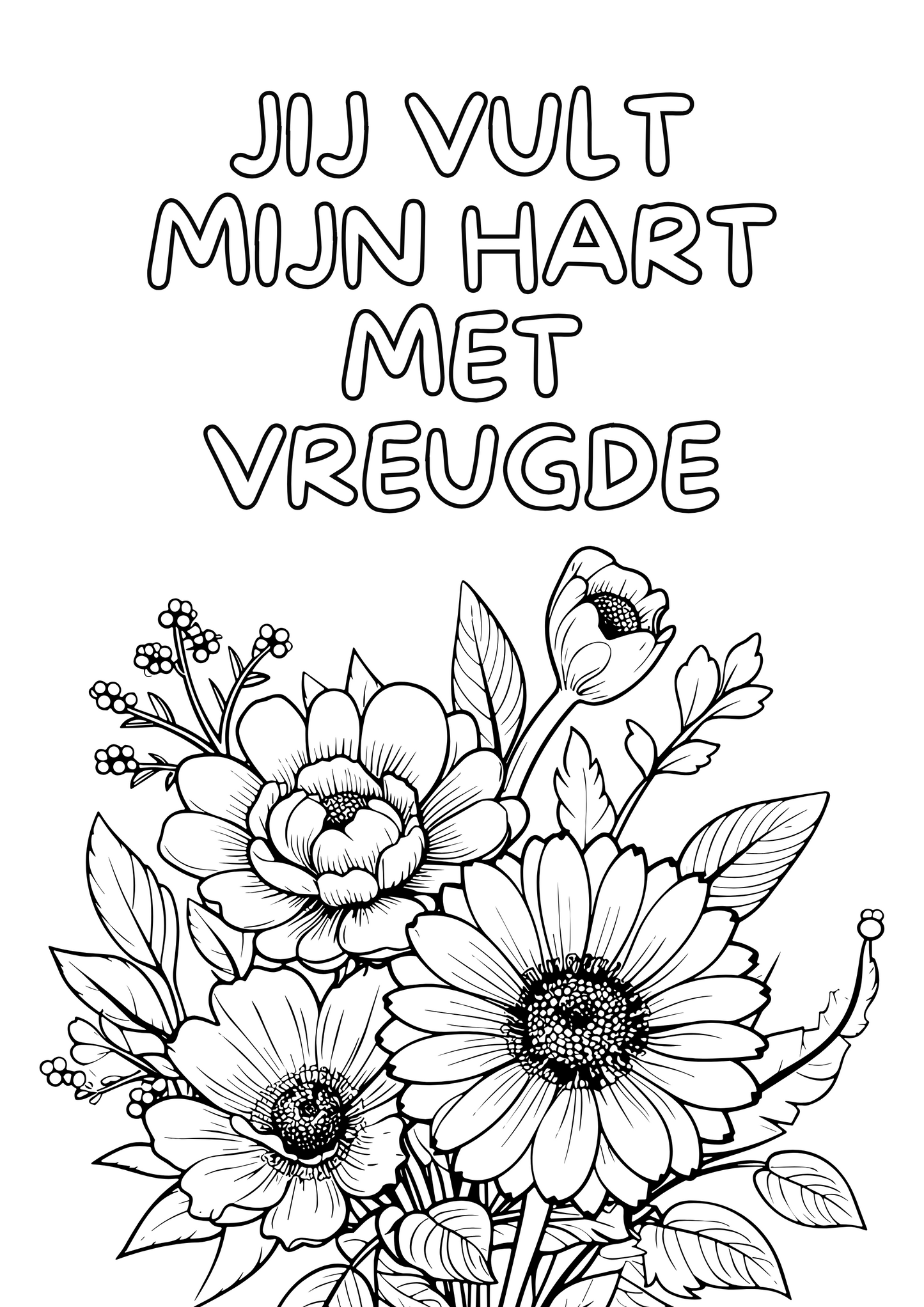 24 Zelfliefde kleurplaten - Valentijn editie - Download