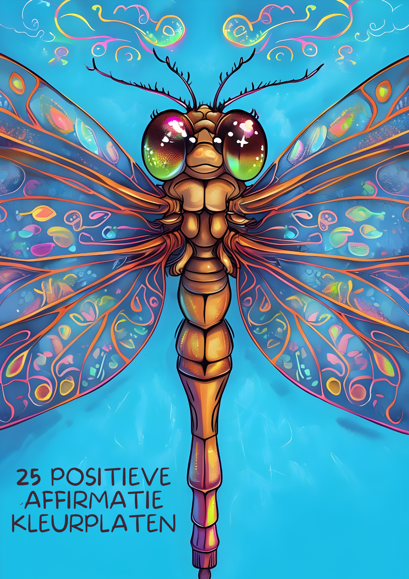 Positieve affirmatie kleurplaten 'IK BEN' - Download