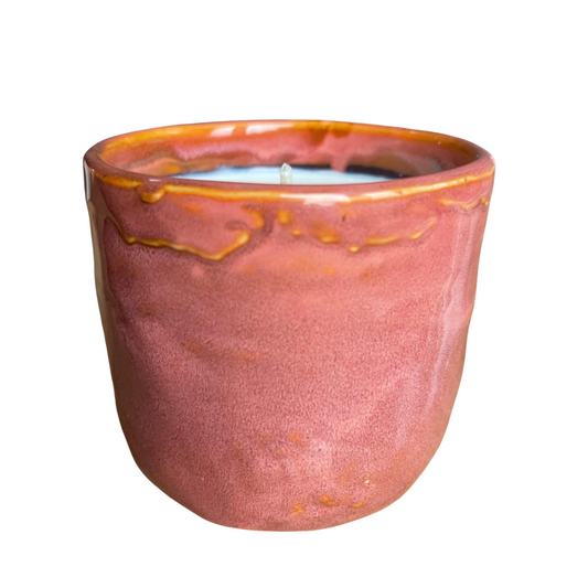 Keramiek Pink - Kaars Small