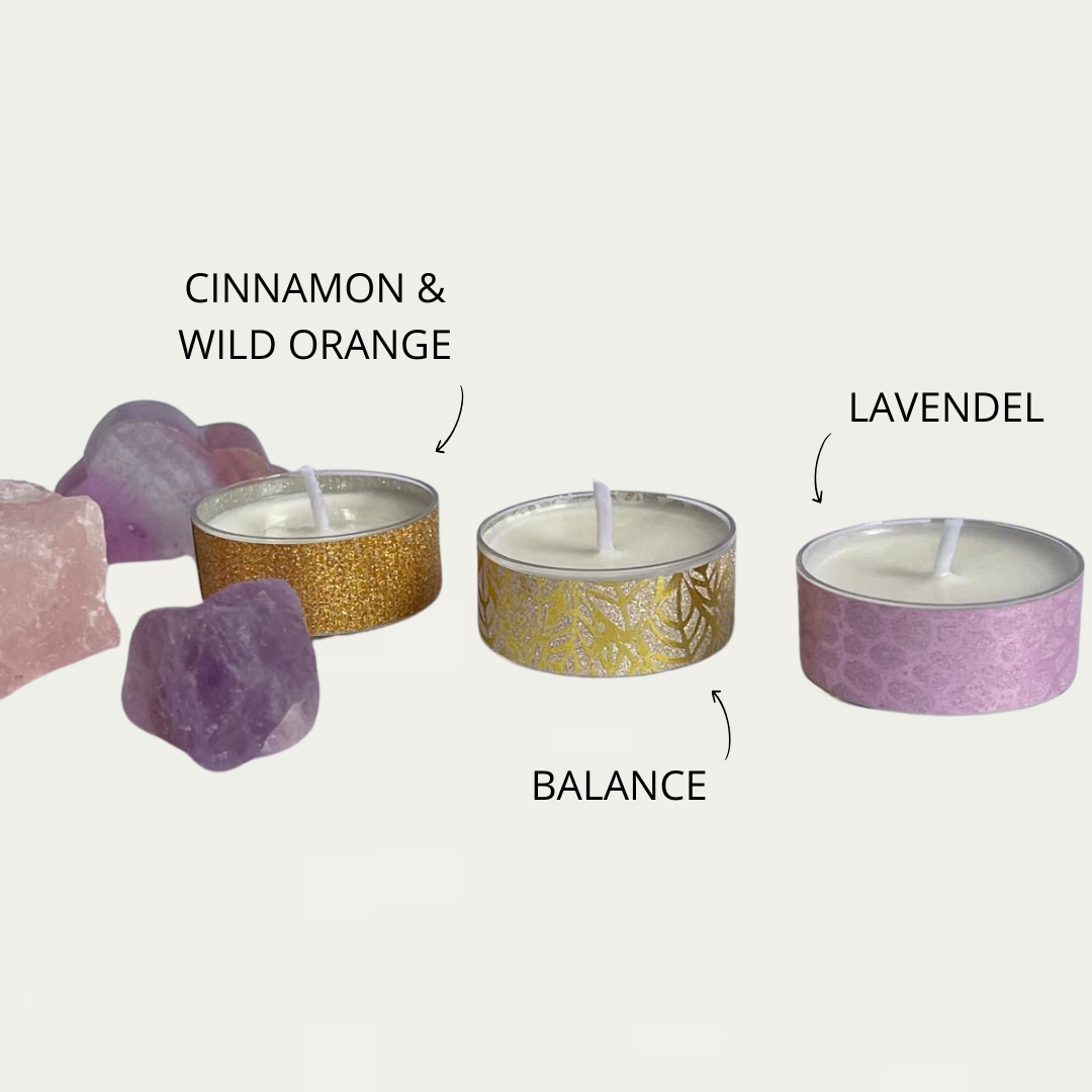 Geur test setje - Balance - Lavendel - Cinnamon & Wild Orange